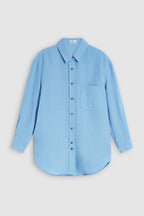 Chemise Basique - Sky Blue - Femme