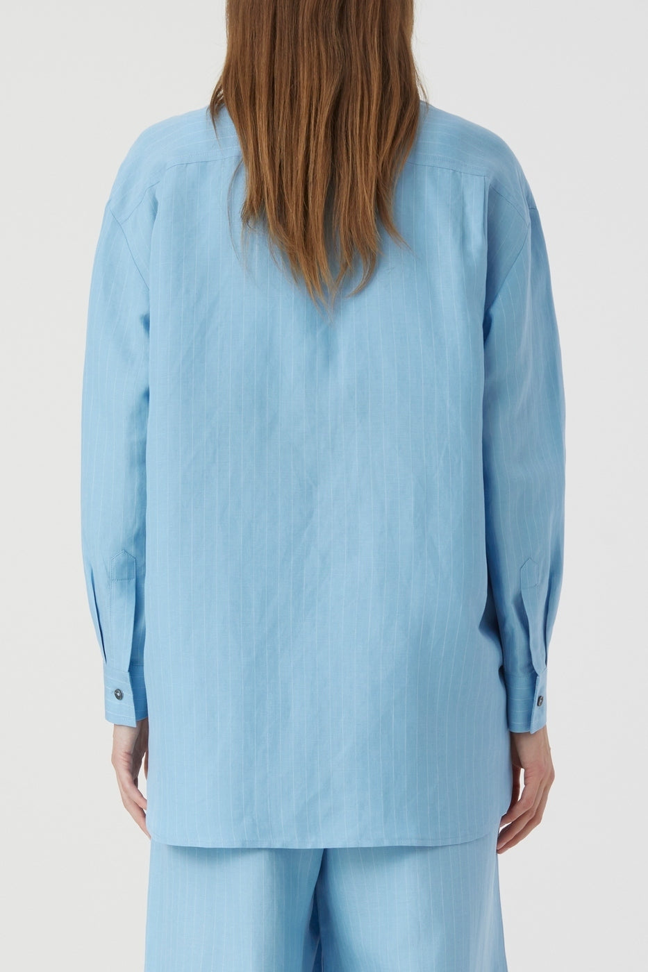 Chemise Basique - Sky Blue - Femme