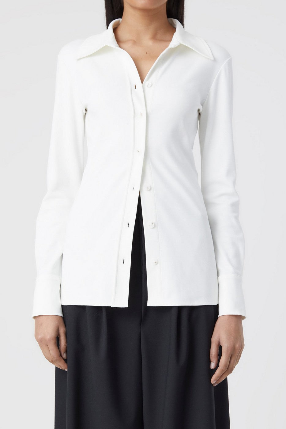 Chemise Cintrée - Ivory - Femme
