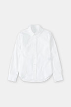 Chemise À Coupe Droite - White - Femme