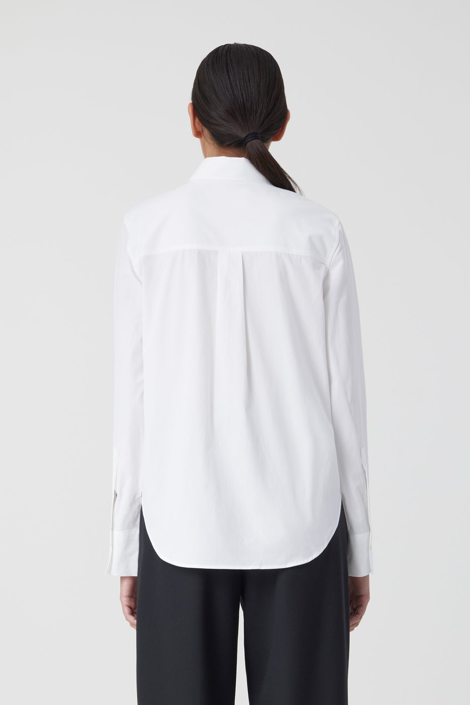 Chemise À Coupe Droite - White - Femme