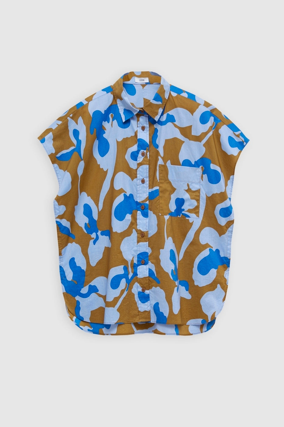 Chemise À Manche Courtes - Oceanic Blue - Femme