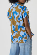 Chemise À Manche Courtes - Oceanic Blue - Femme