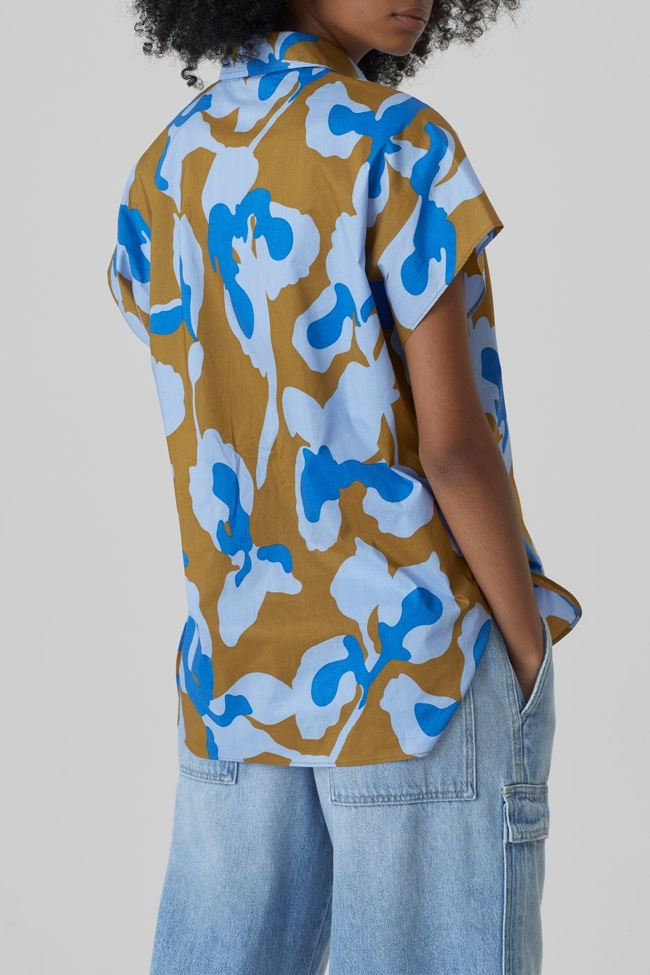 Chemise À Manche Courtes - Oceanic Blue - Femme