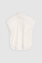 Chemise À Manche Courtes - Ecru - Femme