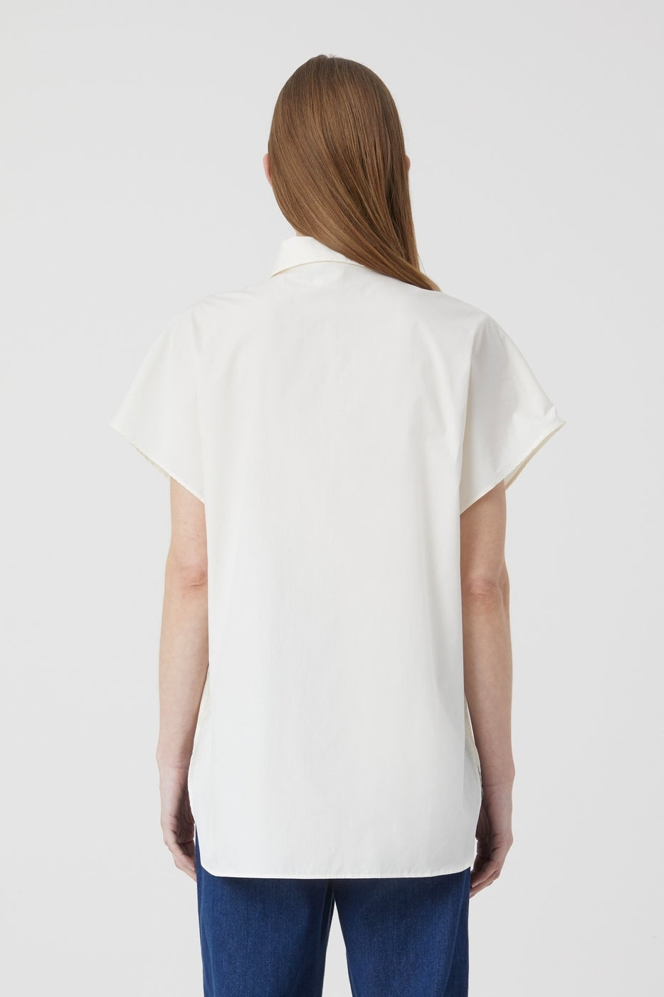 Chemise À Manche Courtes - Ecru - Femme