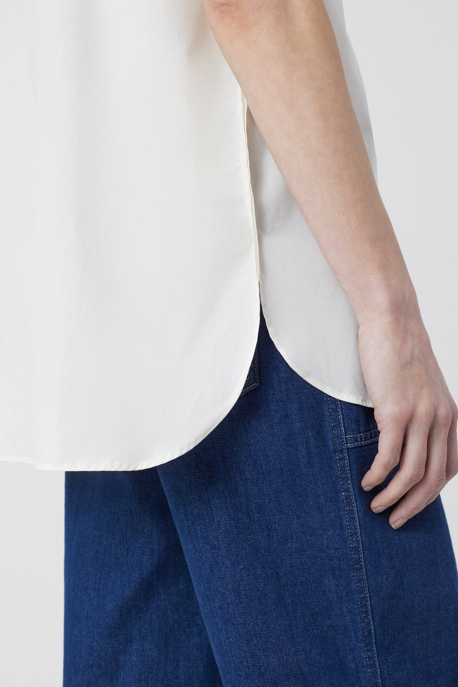 Chemise À Manche Courtes - Ecru - Femme