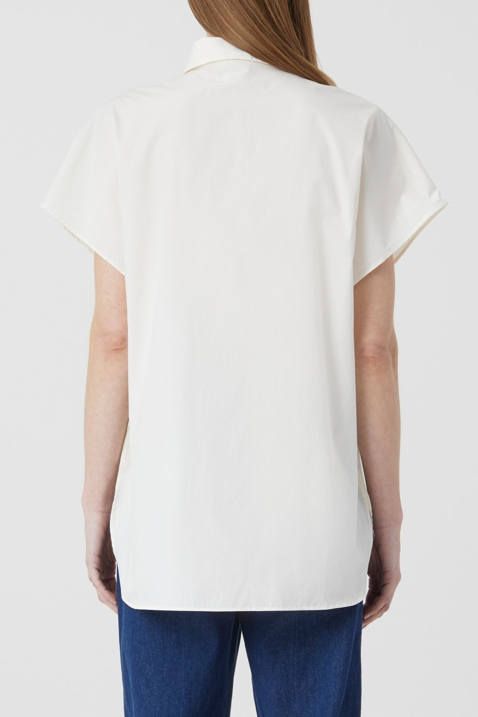 Chemise À Manche Courtes - Ecru - Femme