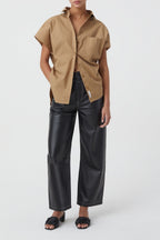 Chemise À Manche Courtes - Nutmeg - Femme