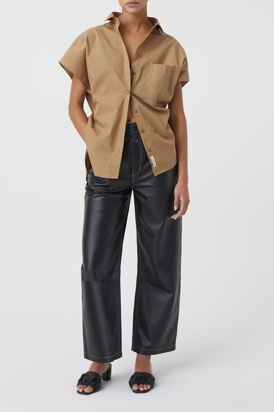 Chemise À Manche Courtes - Nutmeg - Femme