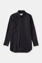 Chemise Longue Ajustée - Black - Femme