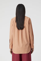 Chemise Longue Ajustée - Dark Rosewood - Femme