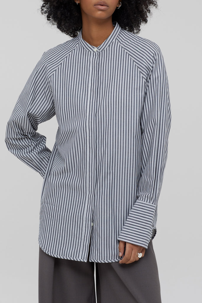 Closed - Chemise Raglan - Dark Nickel - Femme