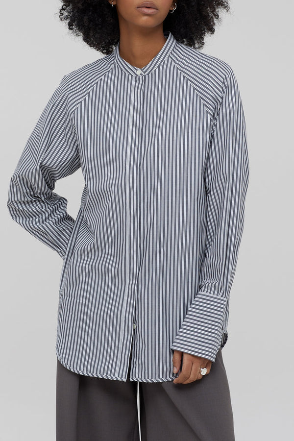 Closed - Chemise Raglan - Dark Nickel - Femme