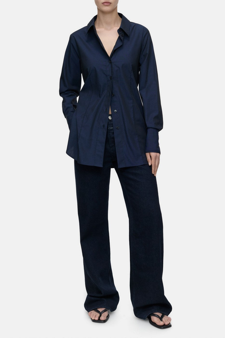 Chemise Longue - Space Blue - Femme