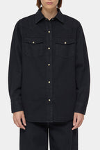 Chemise Western - Black/Black - Femme