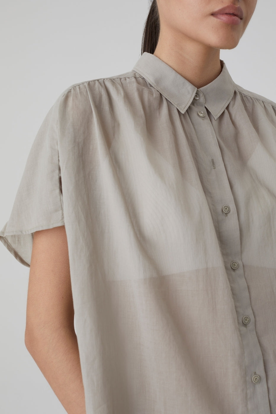 Chemise À Fermeture - Grey Veneer - Femme
