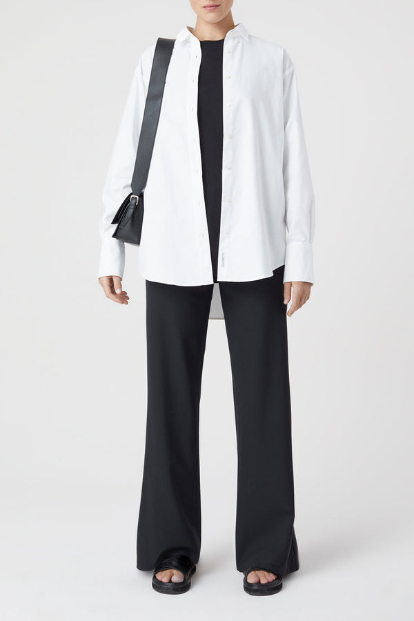 Chemise À Boutons - White - Femme