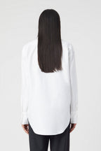 Chemise À Boutons - White - Femme
