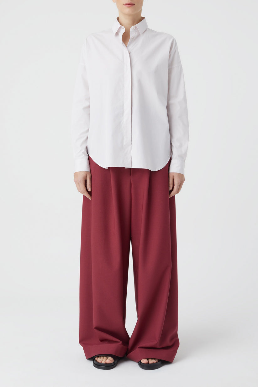 Chemise À Épaules Tombases - Morning Rose - Femme