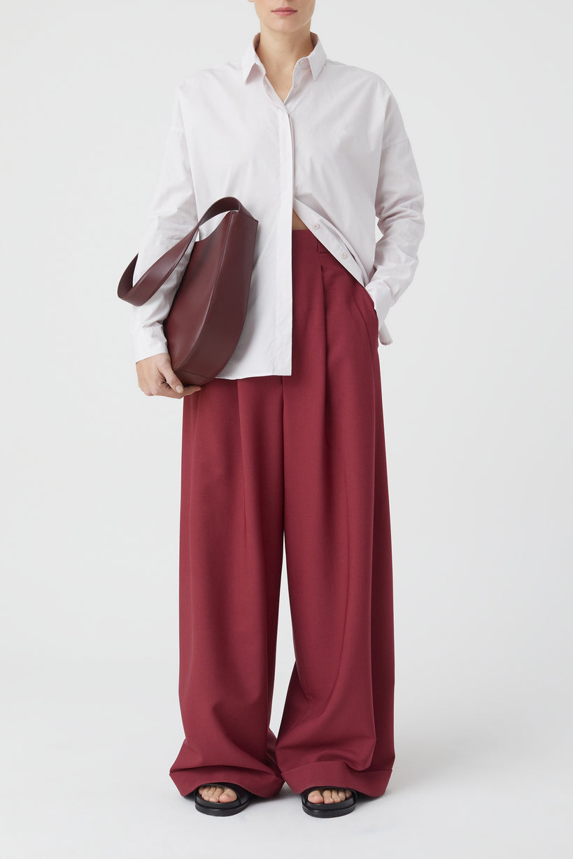 Chemise À Épaules Tombases - Morning Rose - Femme