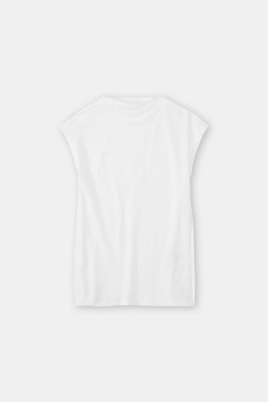 T-Shirts Straight Neck Sleeveless - Ferro Brown - Femme