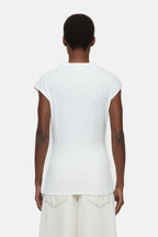 T-Shirts Straight Neck Sleeveless - Ferro Brown - Femme