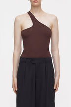 T-Shirts One Shoulder Tanktop - Washed Shore - Femme