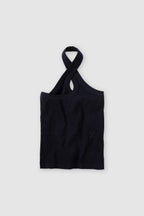 T-Shirts Halter Neck Top - Black - Femme