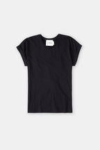 T-Shirts Turn Up T-Shirt - Black - Femme