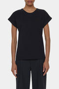 T-Shirts Turn Up T-Shirt - Black - Femme