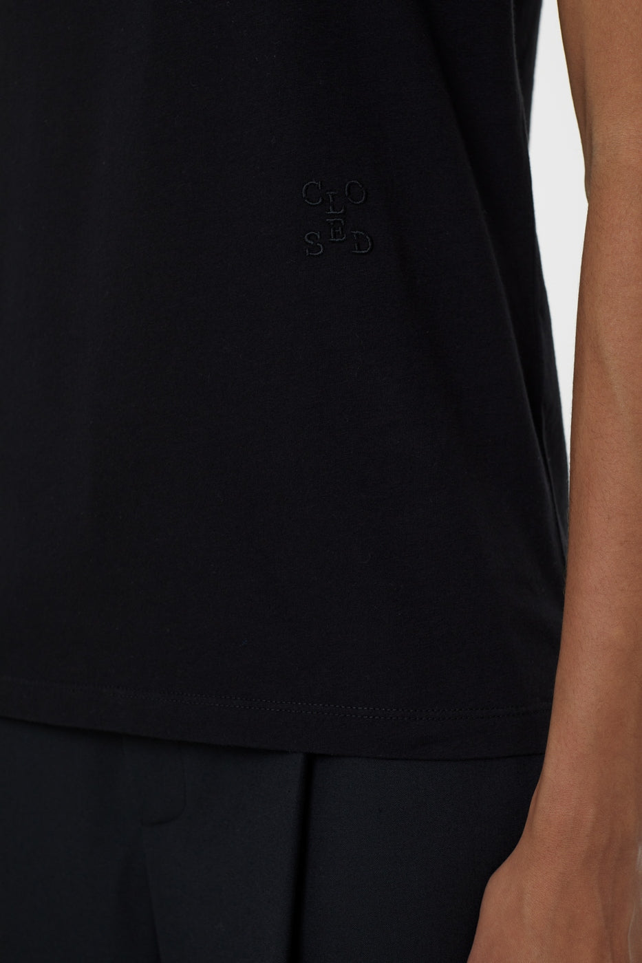 T-Shirts Turn Up T-Shirt - Black - Femme