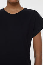 T-Shirts Turn Up T-Shirt - Black - Femme