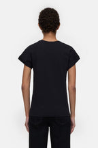 T-Shirts Turn Up T-Shirt - Brown Sugar - Femme