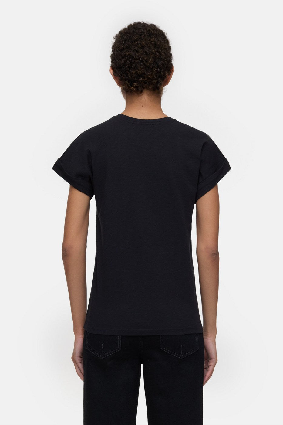 T-Shirts Turn Up T-Shirt - Brown Sugar - Femme