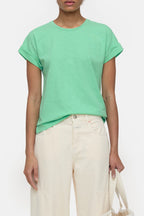 T-Shirts Turn Up T-Shirt - Brown Sugar - Femme