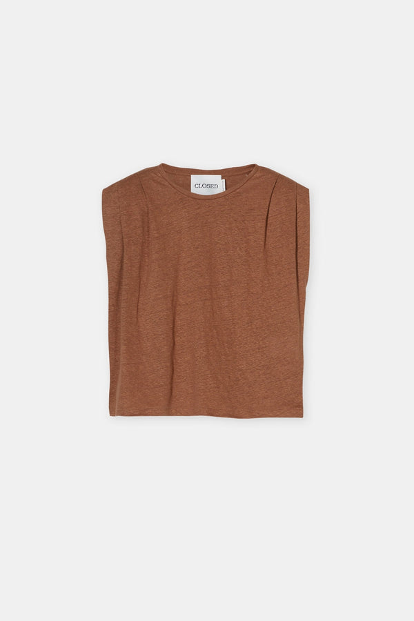 T-Shirts Pleated Sleeveless - Grind - Femme