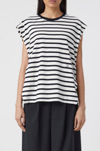 T-Shirts Crew Neck Cap Sleeve - Brown Sugar - Femme