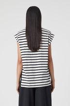 T-Shirts Crew Neck Cap Sleeve - Brown Sugar - Femme
