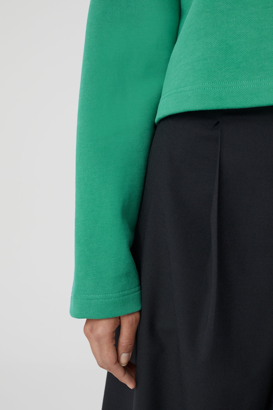 T-Shirts Crew Neck Long Sleeve - Old Pine - Femme