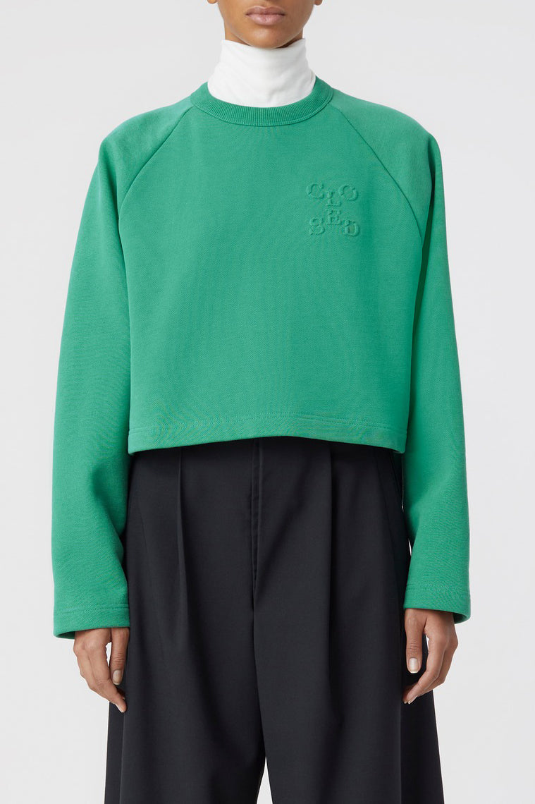 T-Shirts Crew Neck Long Sleeve - Old Pine - Femme