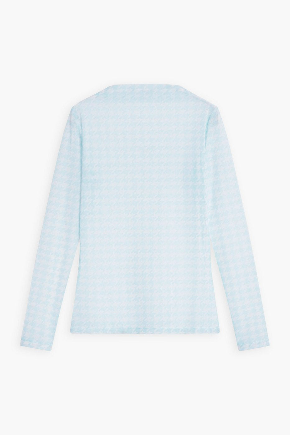 T-Shirts Straight Neck Longsleeve - Ivory - Femme