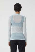 T-Shirts Straight Neck Longsleeve - Ivory - Femme