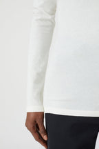 T-Shirts Deep Neck Long Sleeve - Old Pine - Femme