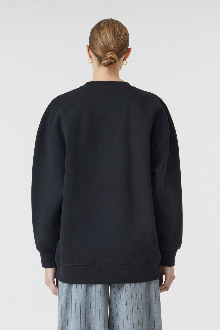 T-Shirts Oversize Crew - Green Weed - Femme