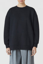 T-Shirts Oversize Crew - Green Weed - Femme