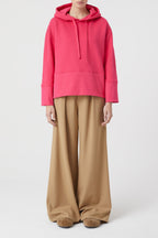 T-Shirts Cropped Hoody - Tullamore Brown - Femme