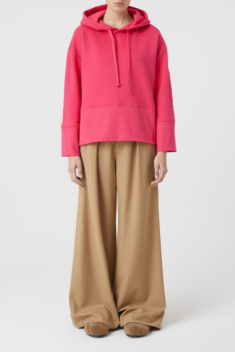 T-Shirts Cropped Hoody - Tullamore Brown - Femme