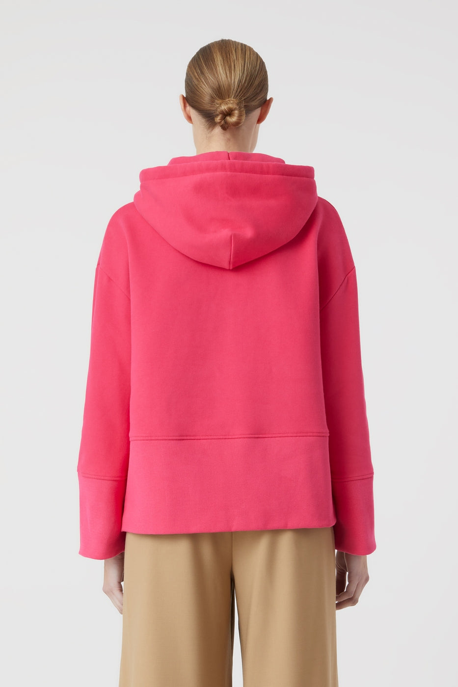 T-Shirts Cropped Hoody - Tullamore Brown - Femme