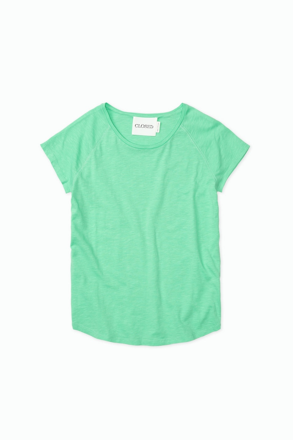 T Shirt Raglan - Green Kick - Femme